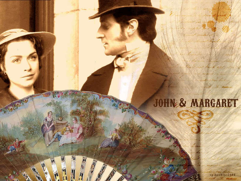 Man and Woman in Vintage Attire — Brown