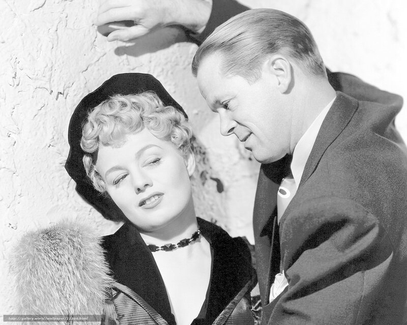 Man and woman in vintage photo