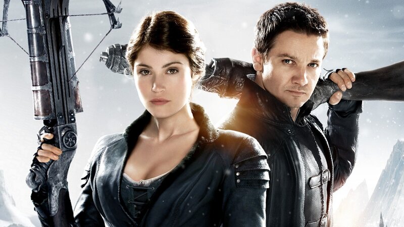 Man and Woman in Winter — Black, Dramatic