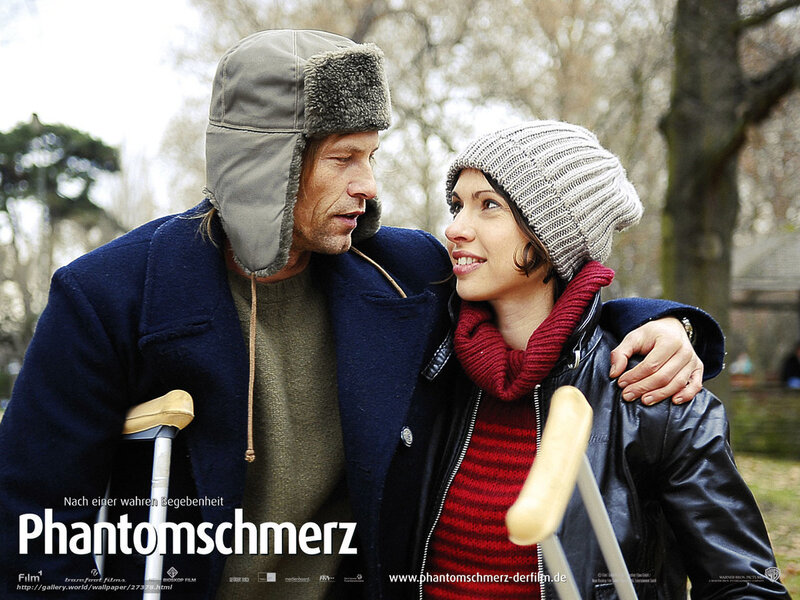Man and Woman in Winter — Blue, Intimate