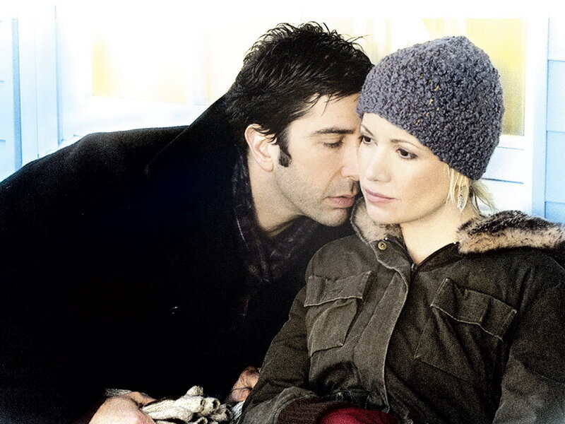 man and woman in winter clothes