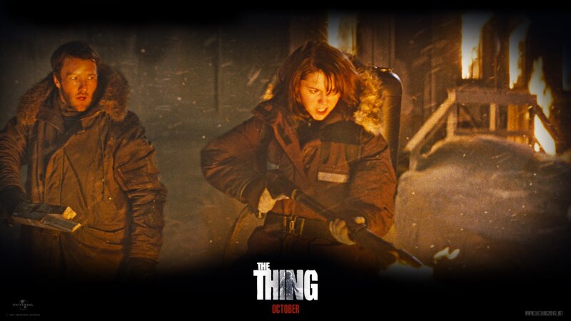 Man and Woman in Winter Gear