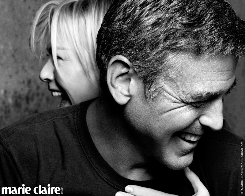 Man and Woman Laughing