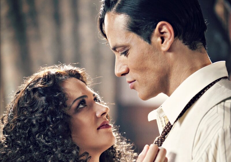 Man and Woman Looking at Each Other — Brown, Intimate