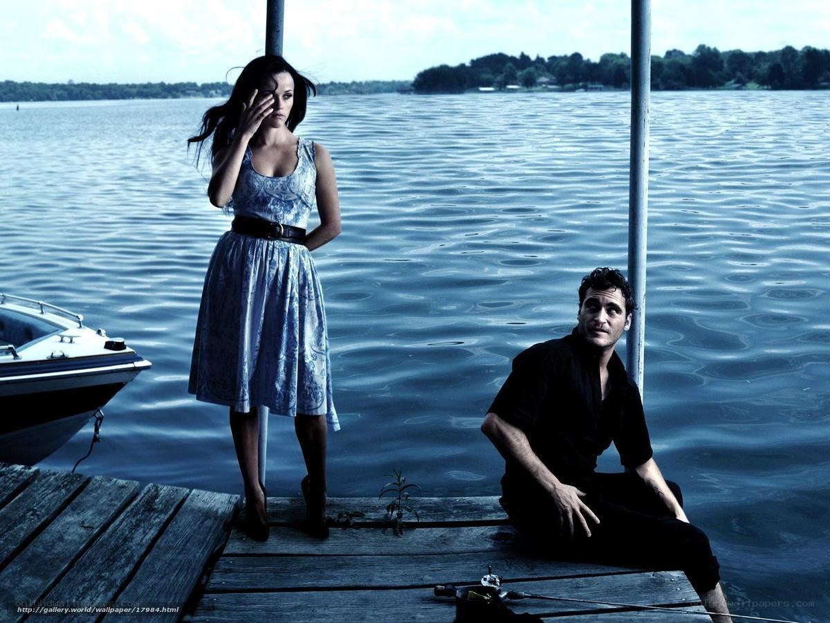 Man and woman on a dock
