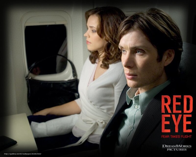 Man and Woman on Airplane — Black