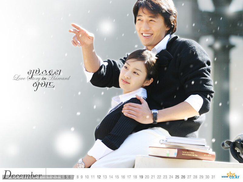 Man and Woman on Bench — White, Romantic