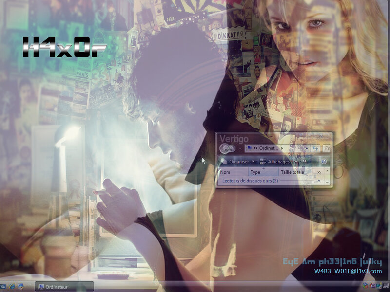 Man and Woman on Computer