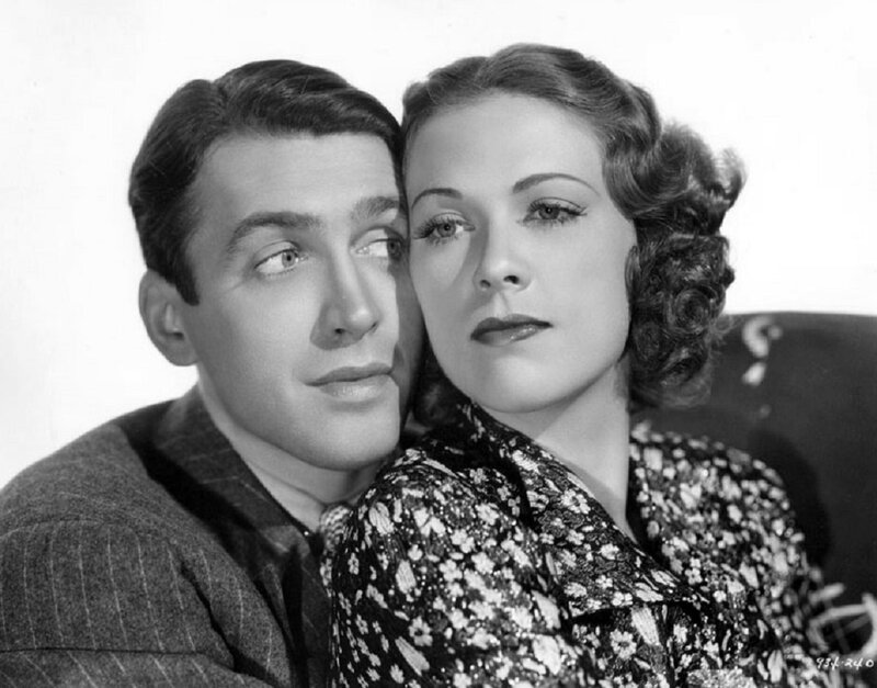 Man and Woman on Couch — Black, Dramatic