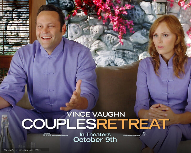 Man and Woman on Couch — Purple