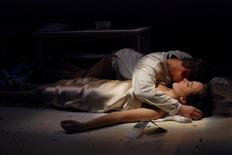 Man and Woman on Floor