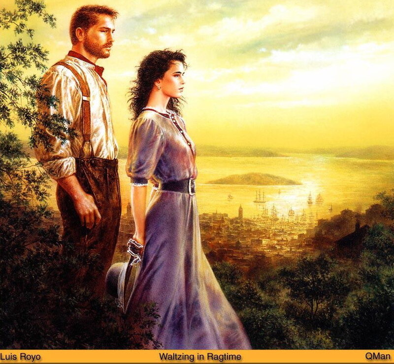 Man and Woman on Hill
