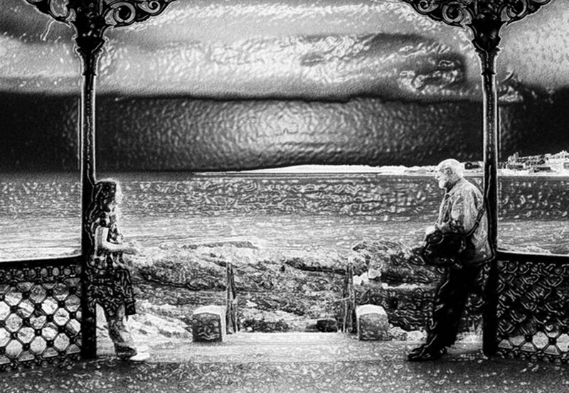 Man and Woman on Pier