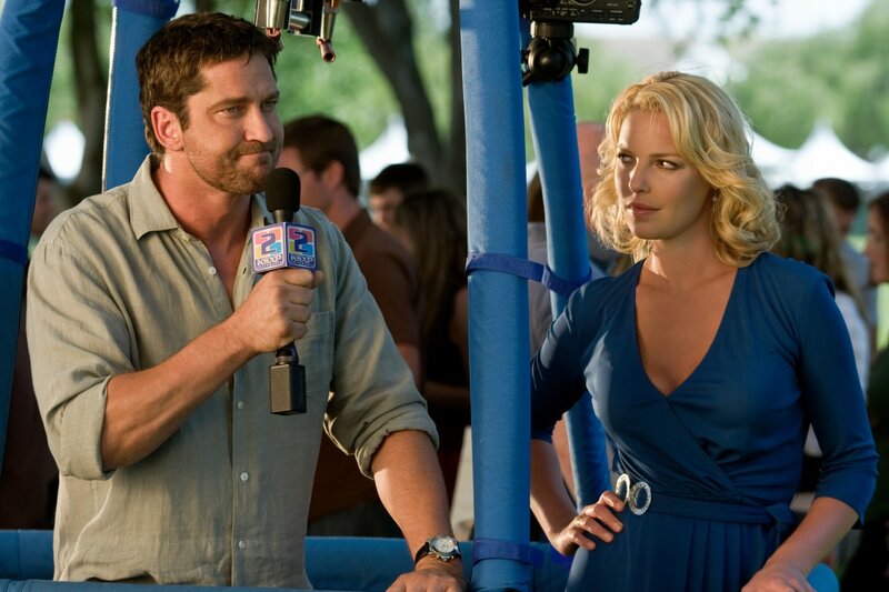 Man and Woman on Set — Blue