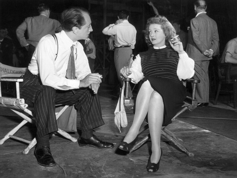 Man and Woman on Set