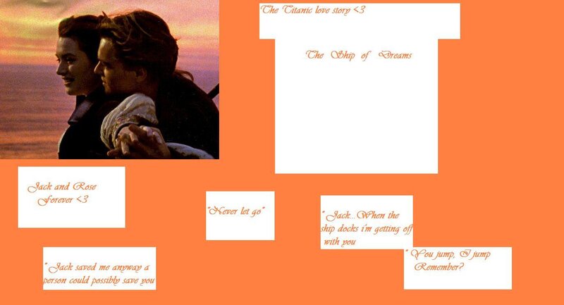 Man and Woman on Ship — Orange