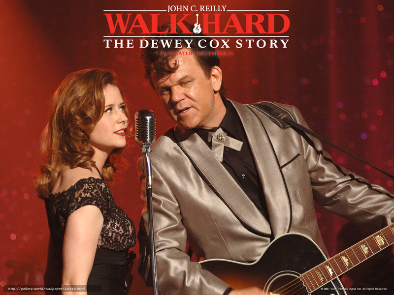 Man and Woman on Stage — Red