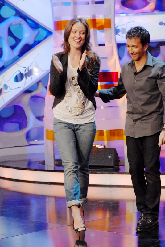Man and woman on stage