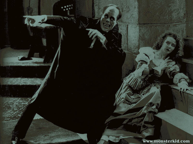 Man and Woman on Stairs — Black, Dramatic