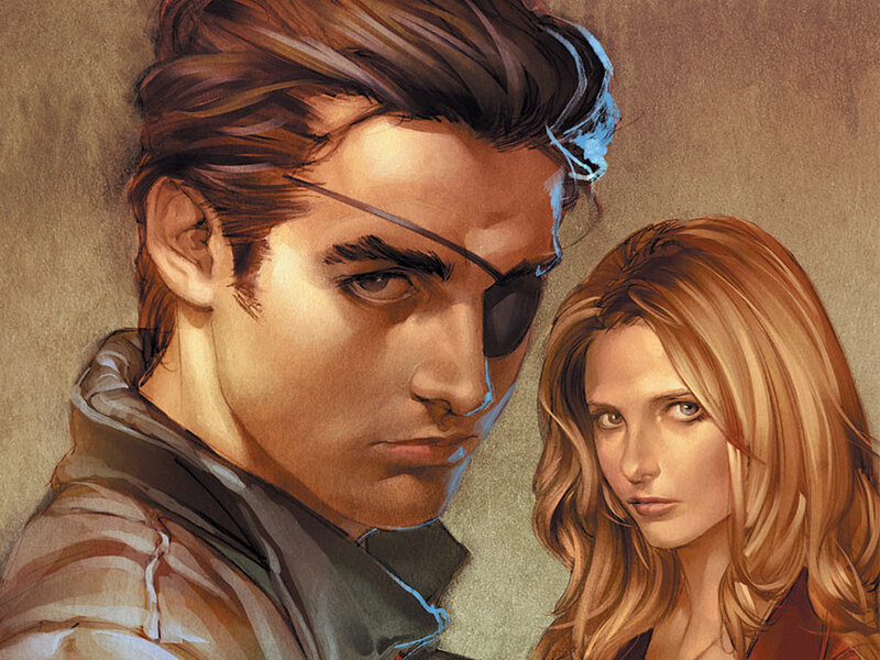 man and woman portrait