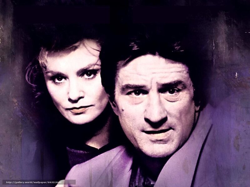 Man and Woman Portrait — Purple