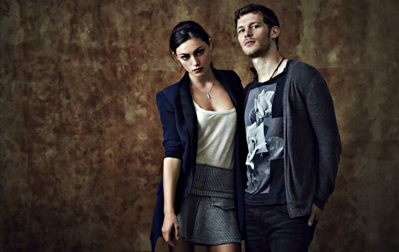 Man and Woman Posing — Brown, Dramatic, Photograph, Blazer