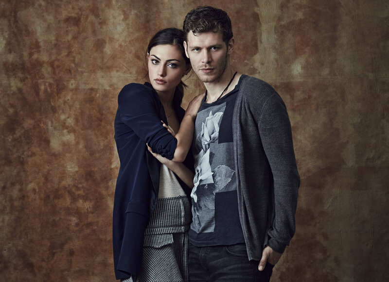 Man and Woman Posing — Brown, Dramatic, Photograph, Couple