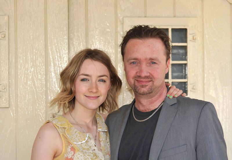 man and woman posing together