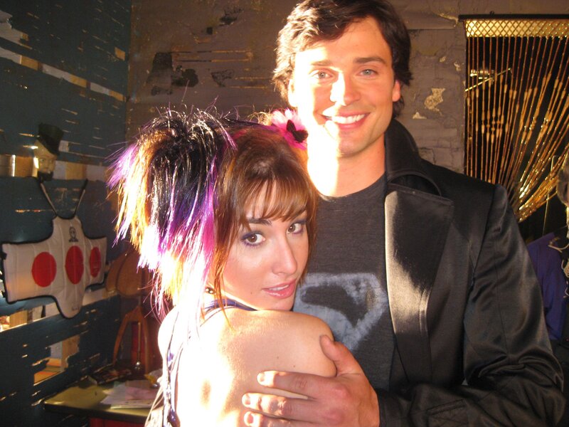 Man and woman posing together