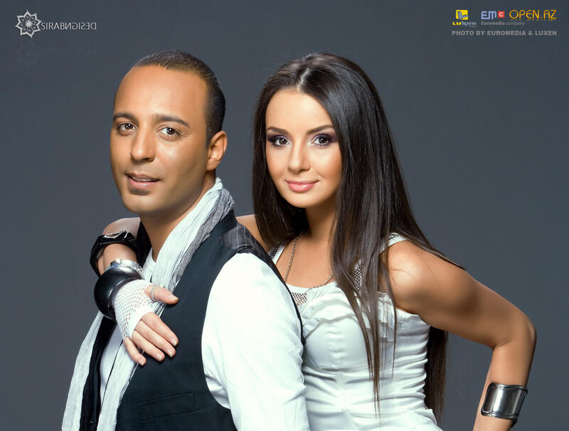 Man and Woman Posing — White, Confident
