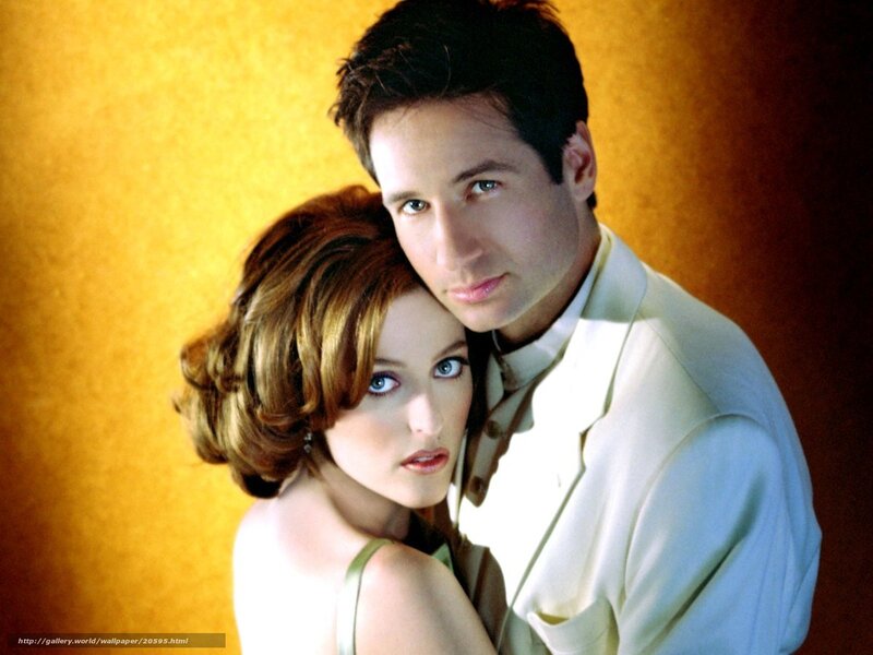 Man and Woman Posing — Yellow