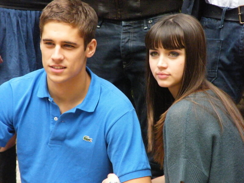 Man and woman sitting together