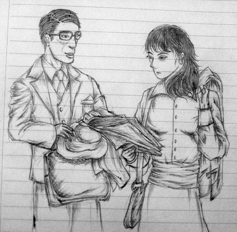 Man and Woman Sketch