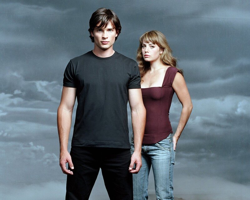 Man and Woman Standing — Gray, Dramatic, Photograph, Jeans