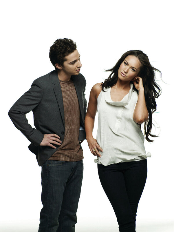 Man and Woman Standing — White, Neutral, Photograph, Blazer, White Top