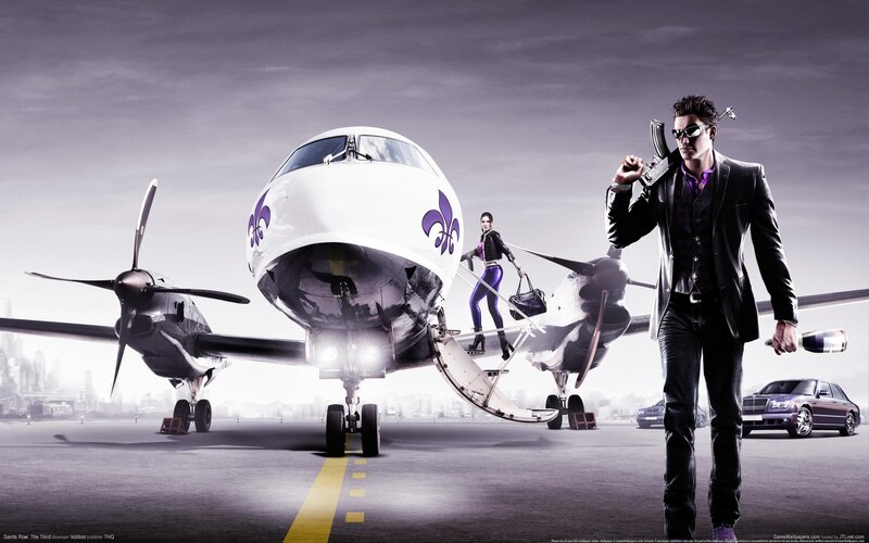 Man and Woman with Airplane