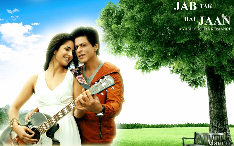 Man and Woman with Guitar — Green