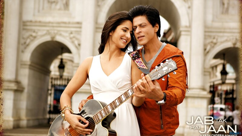Man and Woman with Guitar — White