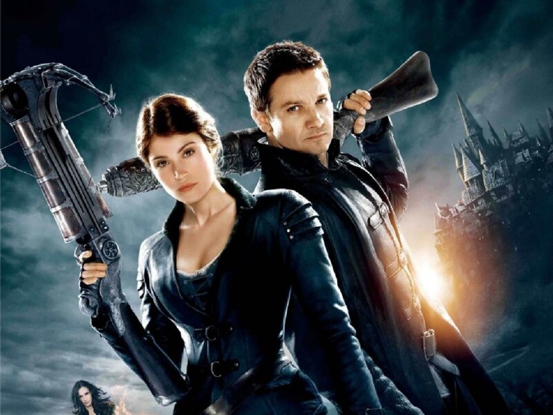 Man and Woman with Weapons — Black, Dramatic
