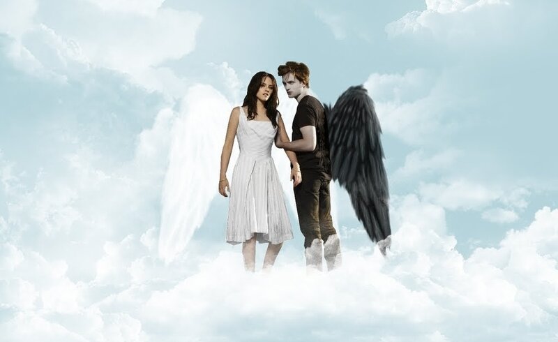 Man and Woman with Wings