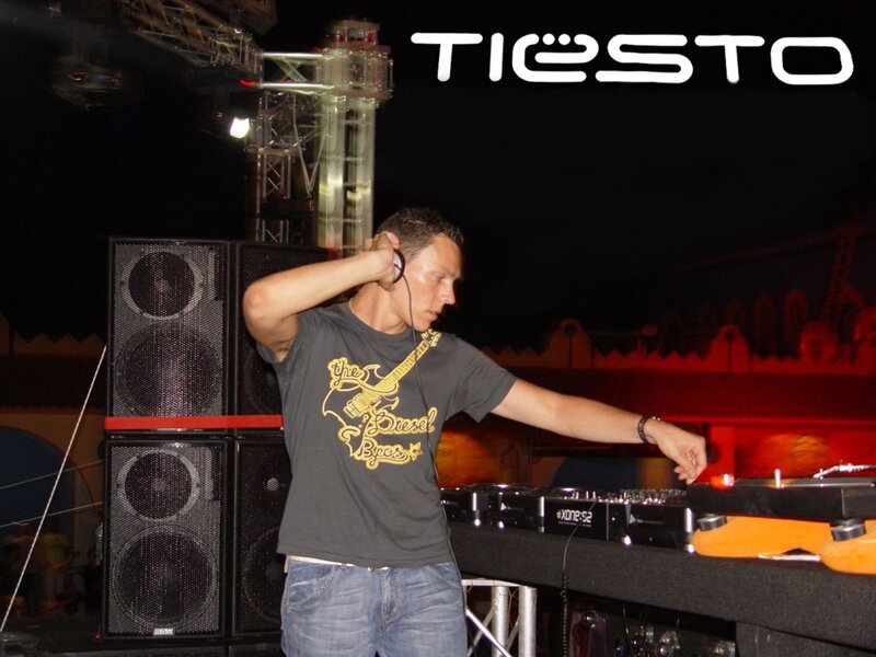 Man at Dj Booth — Black