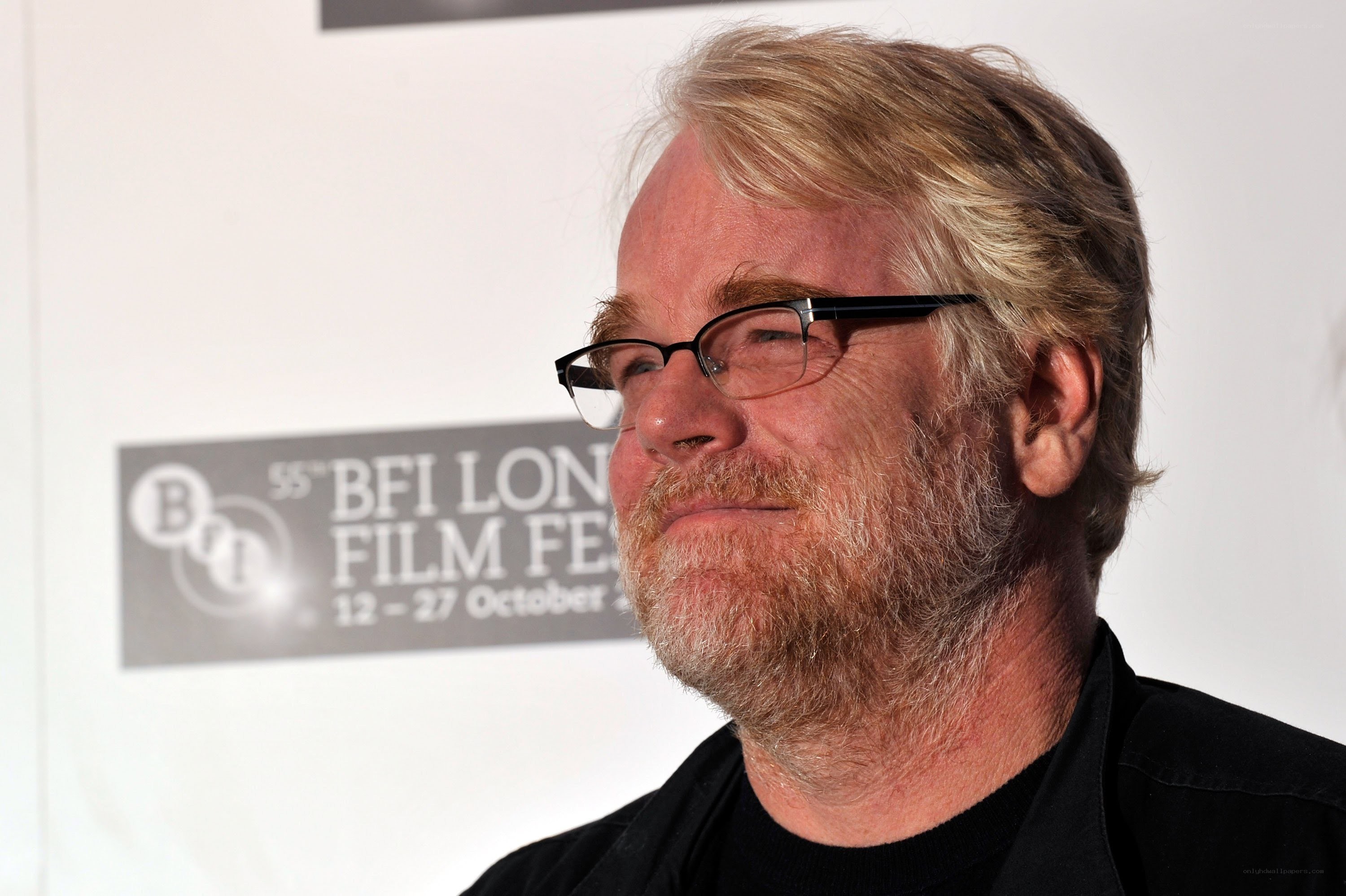 man at film festival