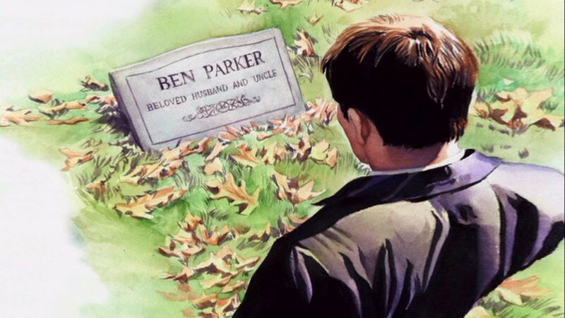 Man at Grave Marker