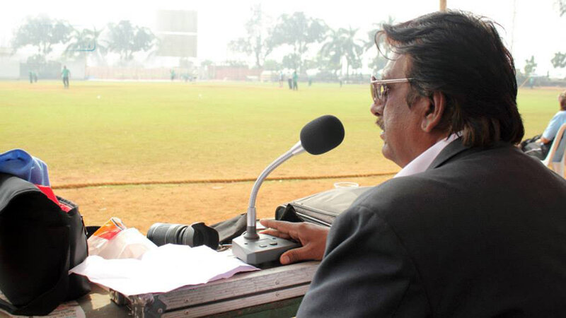 Man at Microphone