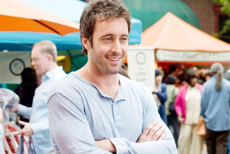 Man at outdoor market