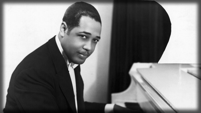 Man at Piano — Black