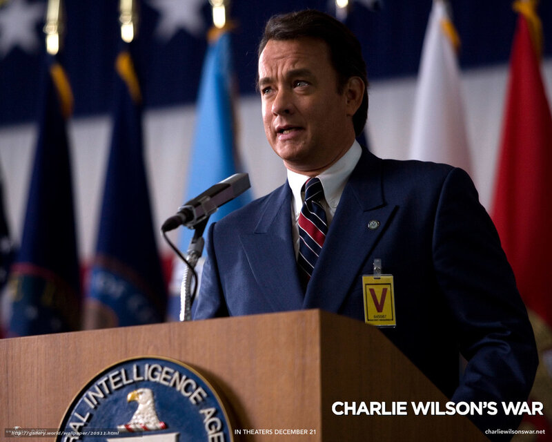 Man at Podium Speaking — Blue