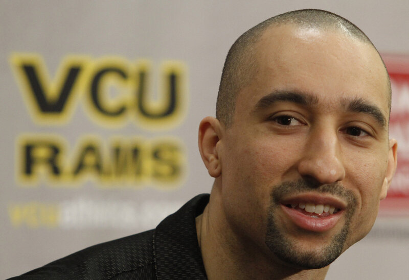 man at vcu rams event