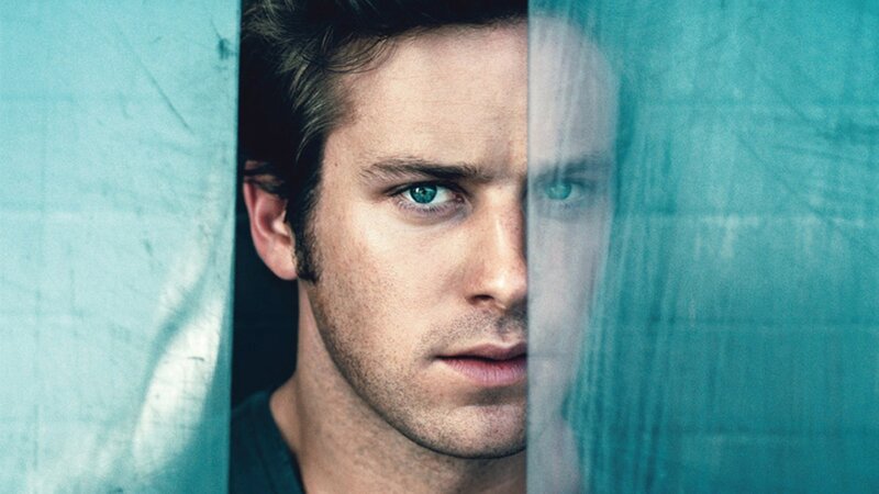 man behind a curtain