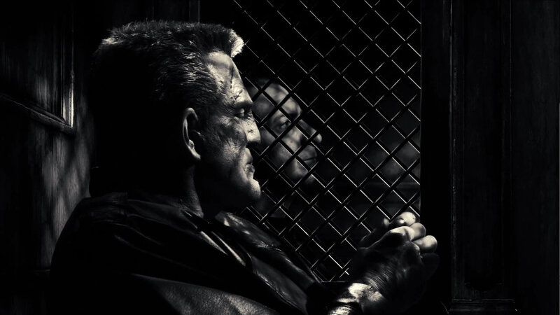Man Behind Metal Bars — Black